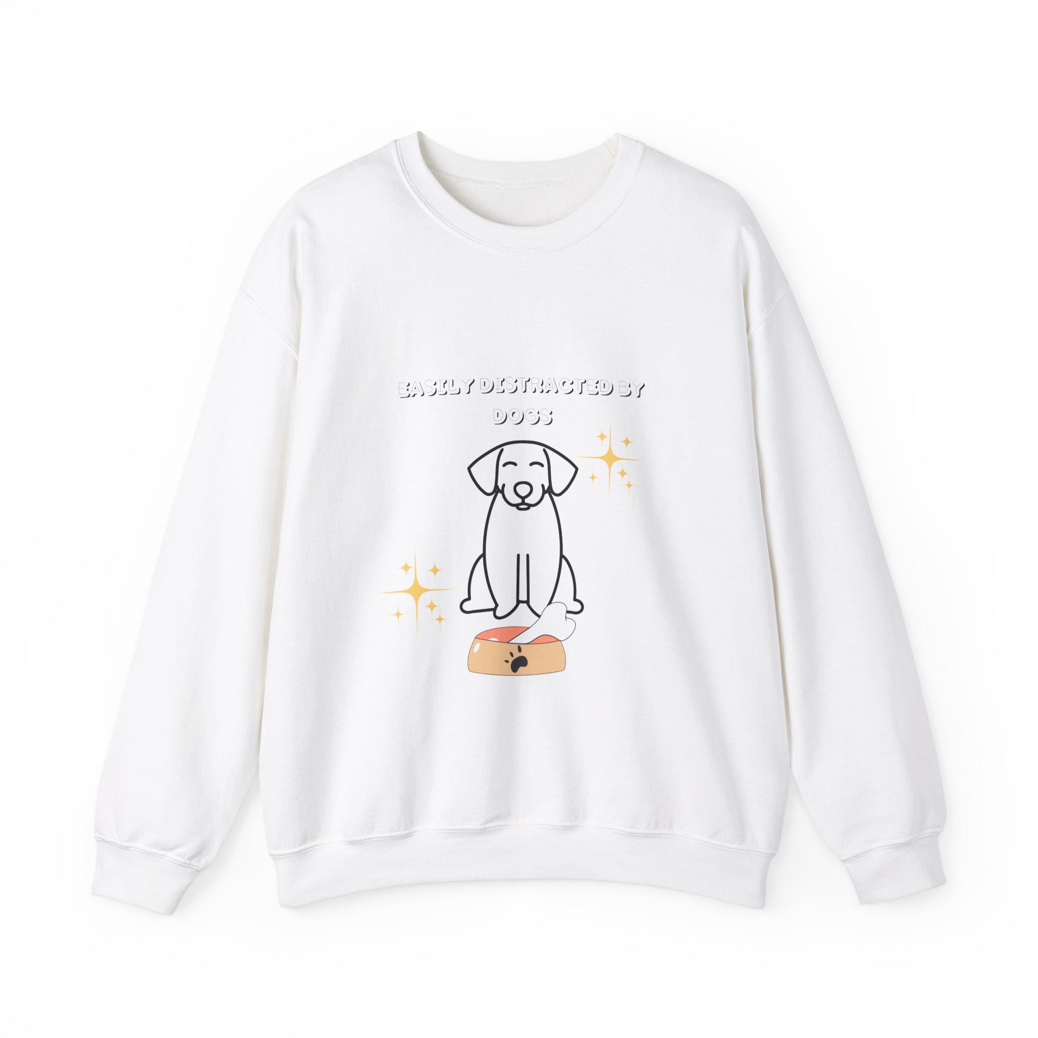 Unisex Heavy Blend™ Crewneck Sweatshirt Distracted by Dogs