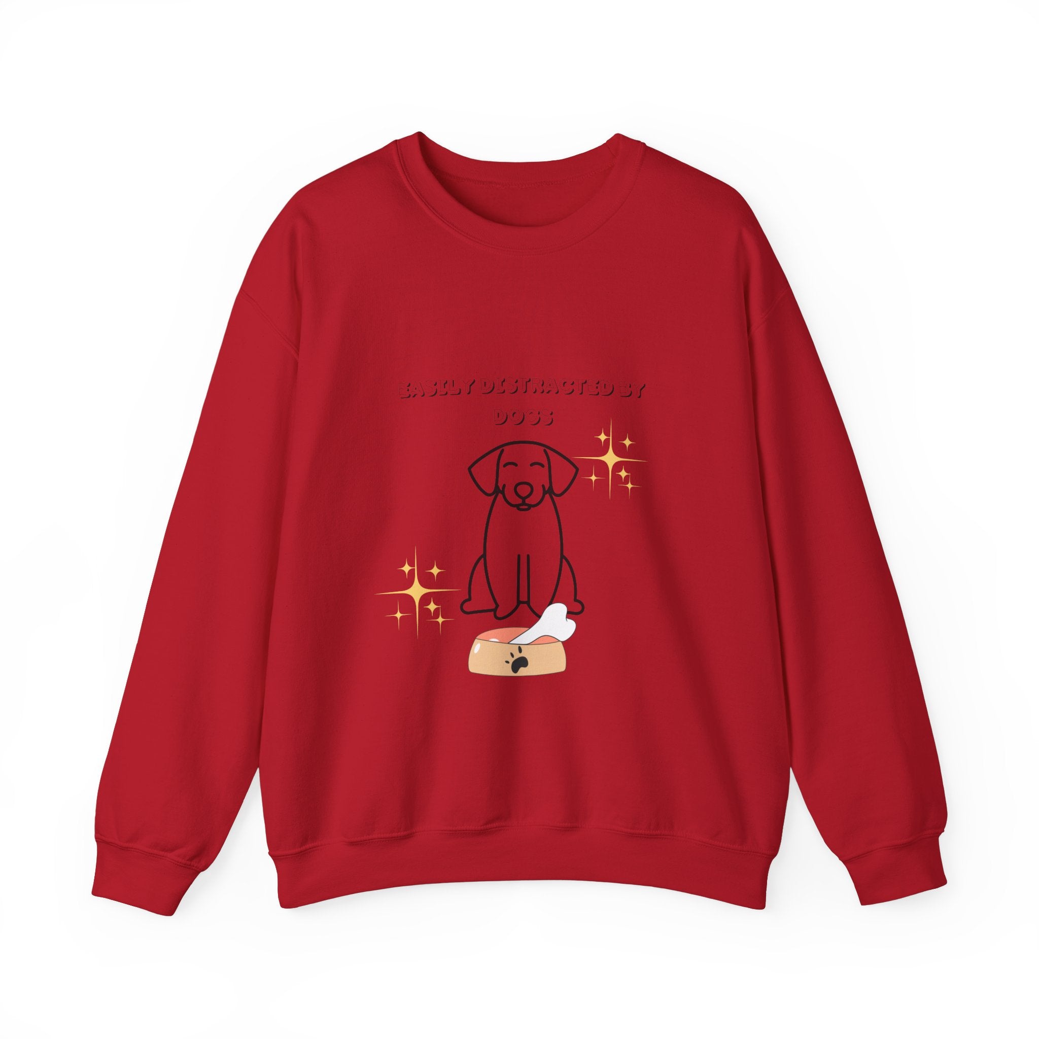 Unisex Heavy Blend™ Crewneck Sweatshirt Distracted by Dogs