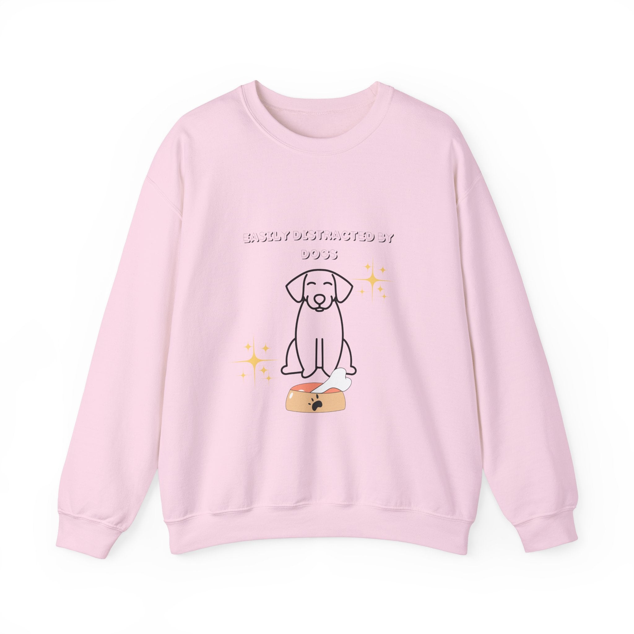 Unisex Heavy Blend™ Crewneck Sweatshirt Distracted by Dogs